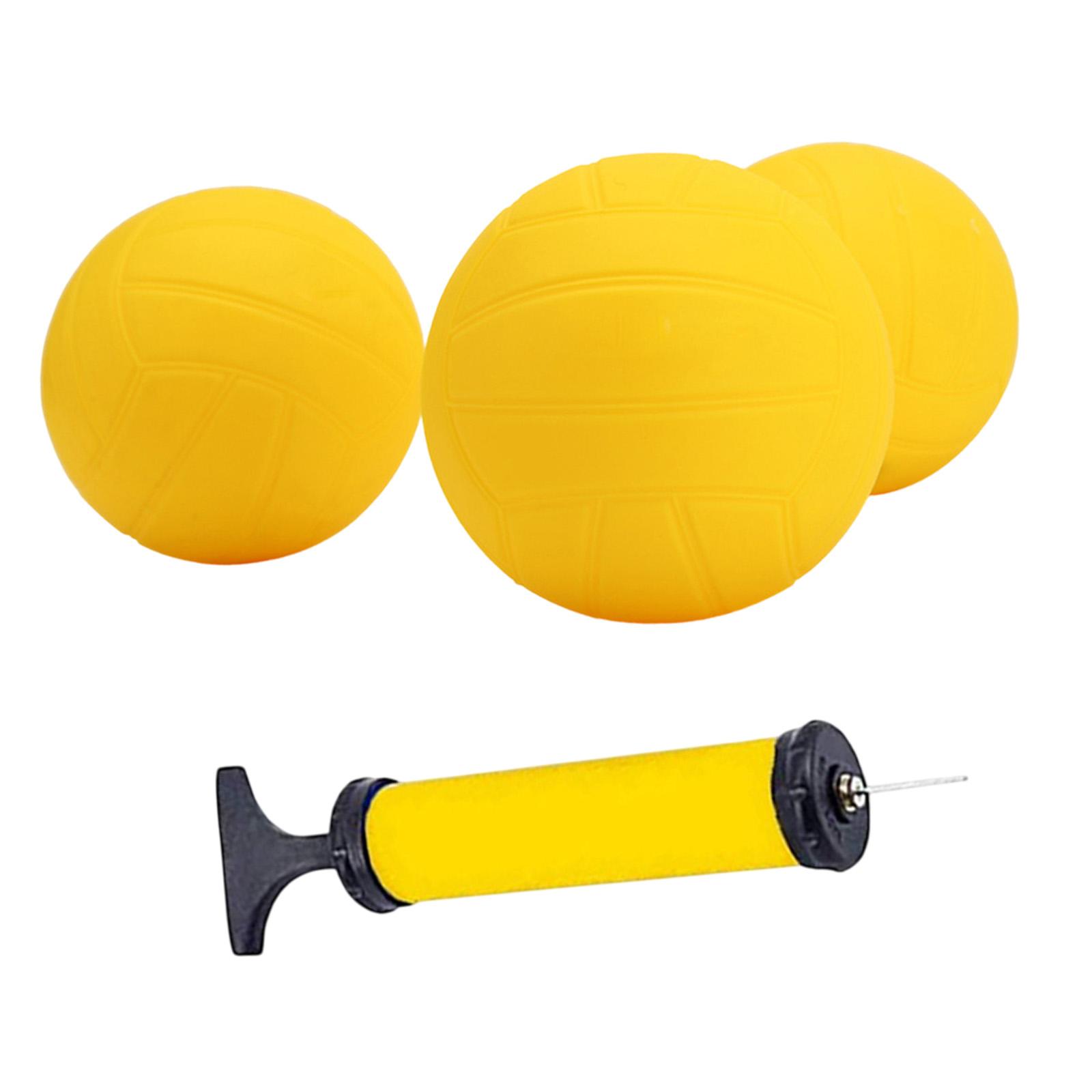 Spike Ball Game - ลูกบอลสำรองสำหรับเกมตาข่ายทรงกลม แข็งแรง นุ่ม พร้อมปั๊มลม สำหรับกีฬากลางแจ้ง ของเล่น