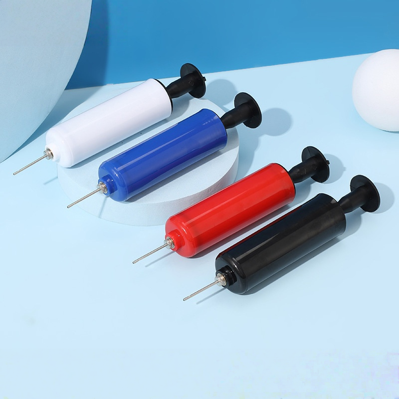 Basketball Pump Needle - ปั๊มลมมือถือแบบพกพา ชุดอุปกรณ์เติมลมพร้อมเข็ม สำหรับลูกฟุตบอล บาสเก็ตบอล วอลเลย์บอล และจักรยาน
