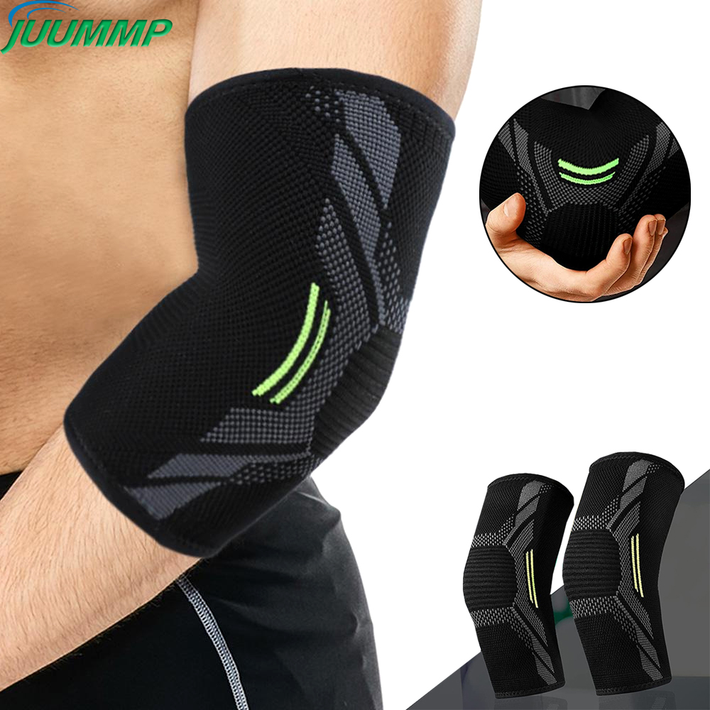 Tennis Elbow Brace - ข้อศอกสนับสนุน Elastic GYM กีฬาข้อศอกป้องกัน Pad ดูดซับเหงื่อกีฬาบาสเกตบอลวอลเลย์บอลเทนนิสแขนแขนข้อศอกข้อศอก