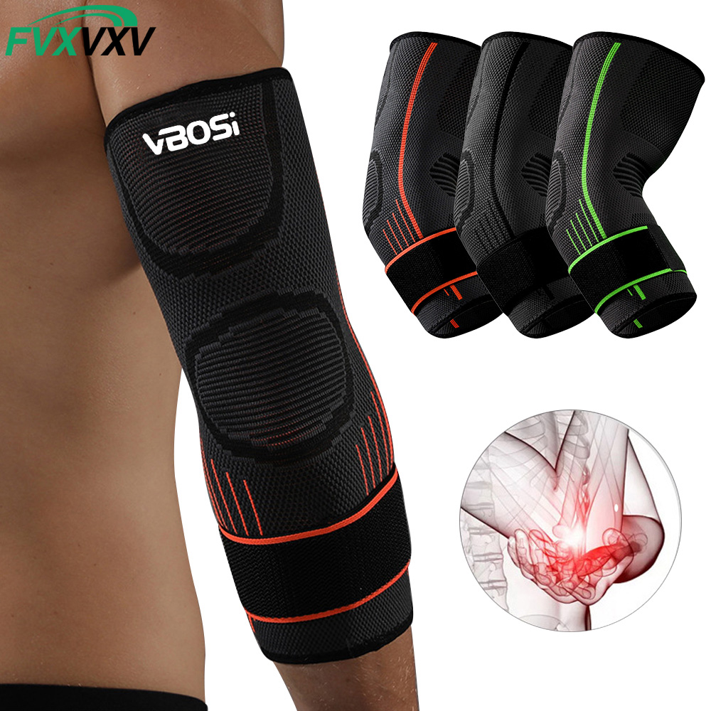Tennis Elbow Brace - ปลอกรัดแขน - อุปกรณ์พยุงข้อศอกสำหรับการฟื้นฟู รองรับการเล่นกีฬา วิ่ง เทนนิส