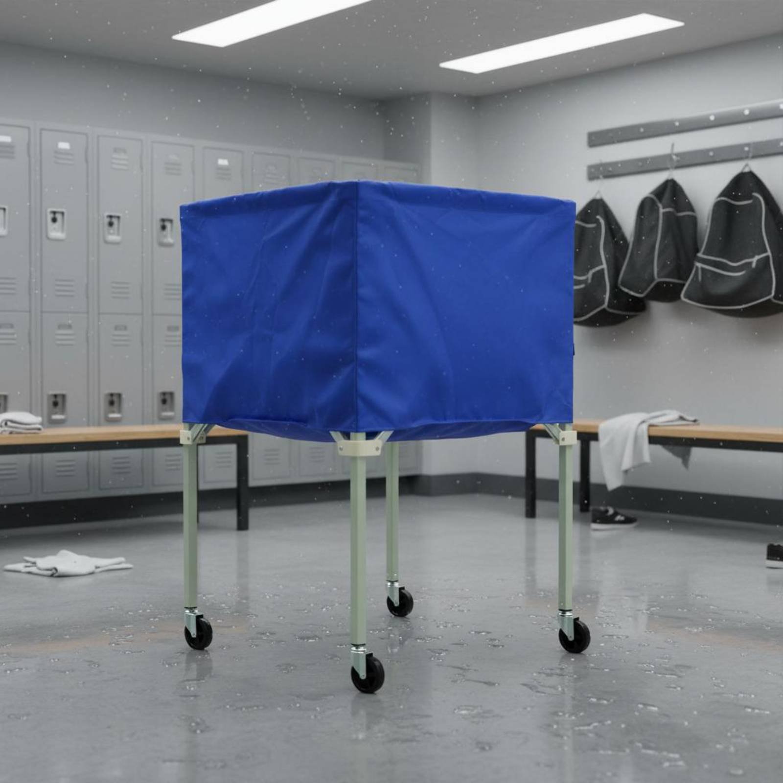 Sports Equipment Rack - ผ้าคลุมรถแบบกันน้ำ ผ้าคลุมรถสำหรับกีฬา พร้อมล้อเลื่อน ที่เก็บอุปกรณ์ ทนทานสำหรับใช้งานกลางแจ้ง