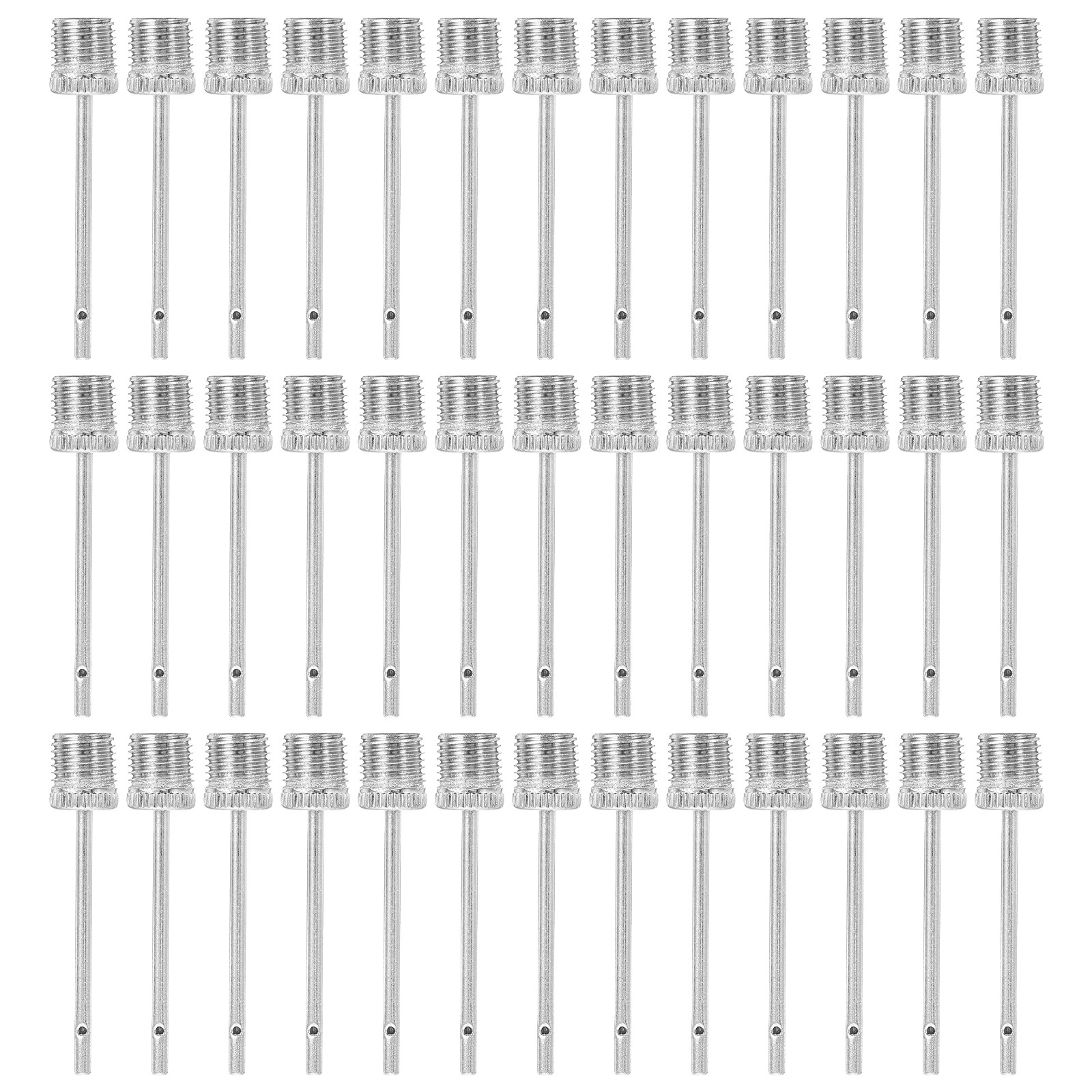 Basketball Pump Needle - เข็มสูบลมโลหะคุณภาพสูง 40 ชิ้น สำหรับลูกบอลกีฬา บาสเก็ตบอล ฟุตบอล