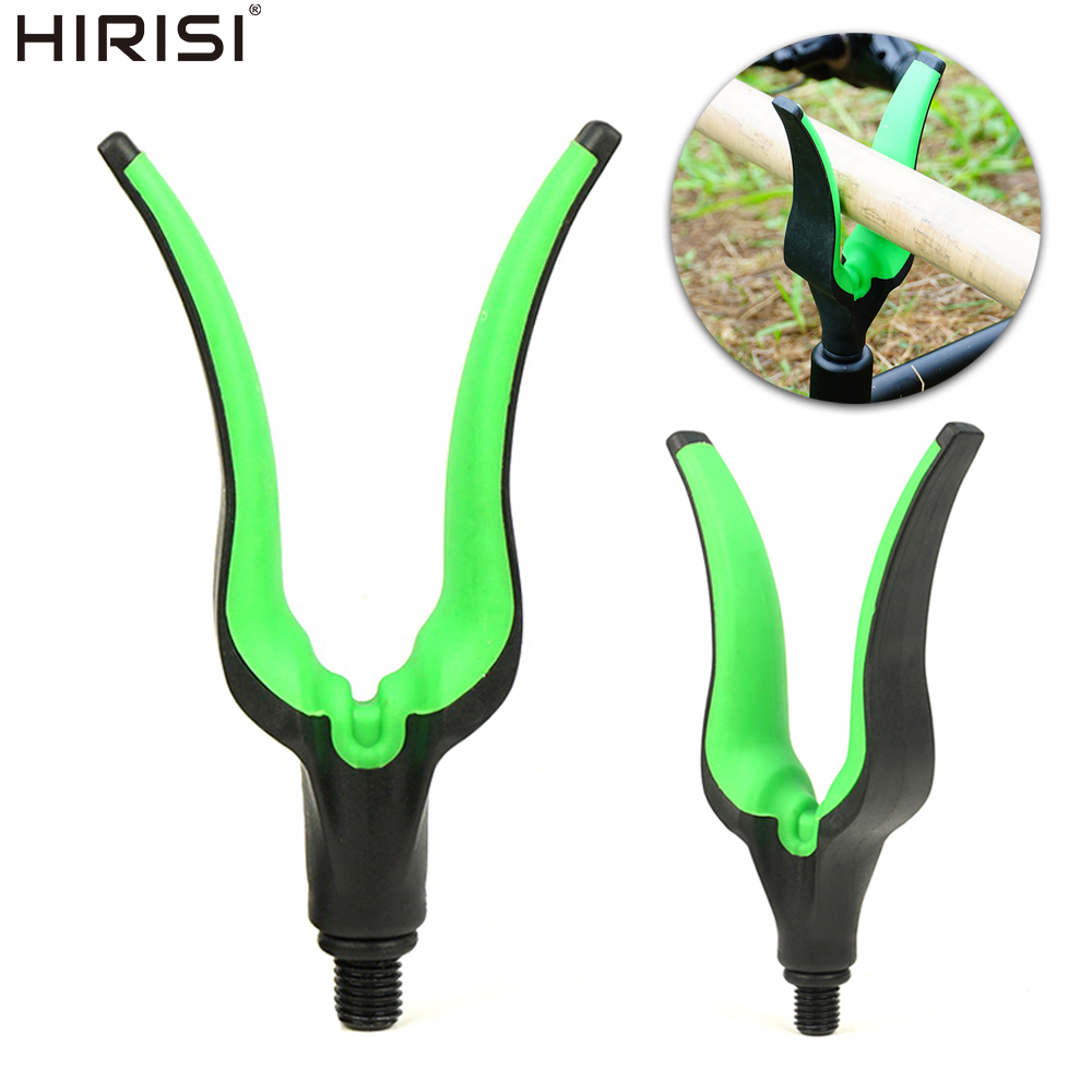 Lacrosse Stick Head - ที่วางคันเบ็ดตกปลาคาร์พ Hirisi 1 ชิ้น สำหรับติดกับเสาตกปลา บัซบาร์