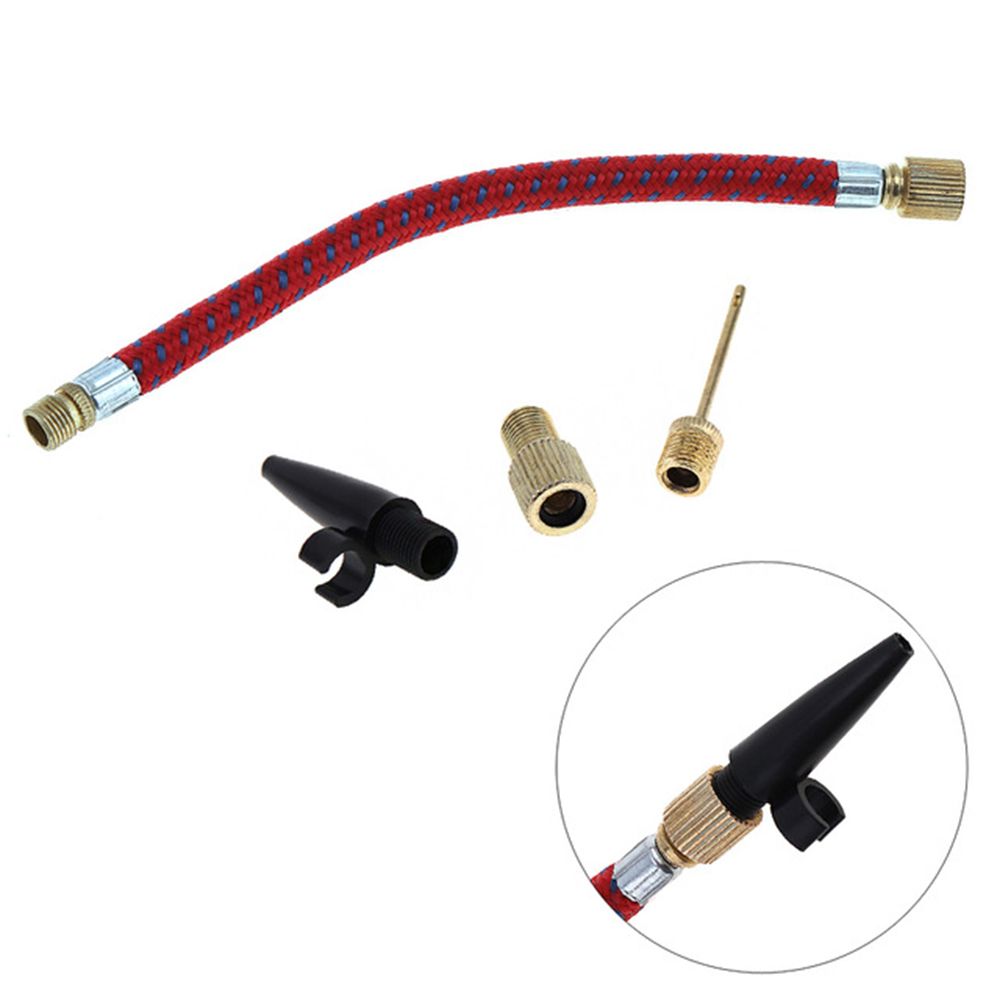 Basketball Pump Needle - 1 ชุดอุปกรณ์เสริมกลางแจ้ง อะแดปเตอร์ท่อปั๊มวอลเลย์บอล ยางรถจักรยาน บาสเก็ตบอล ฟุตบอล
