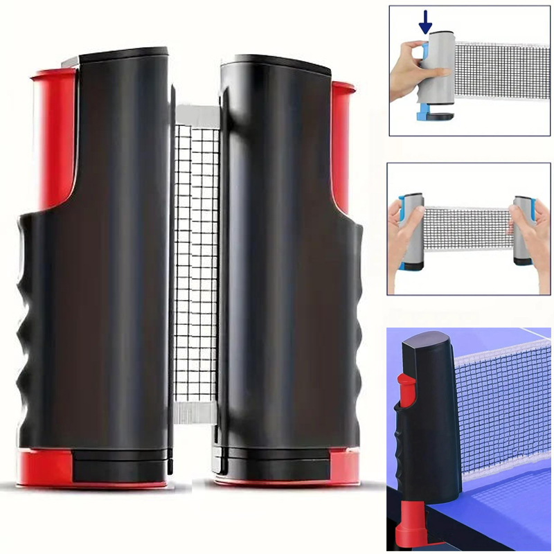 Sports Equipment Rack - 2026 ตาข่ายปิงปองแบบพับได้ ใช้ได้ทุกที่ อุปกรณ์กีฬา อะไหล่เสาปิงปอง อุปกรณ์เสริมสำหรับออกกำลังกาย