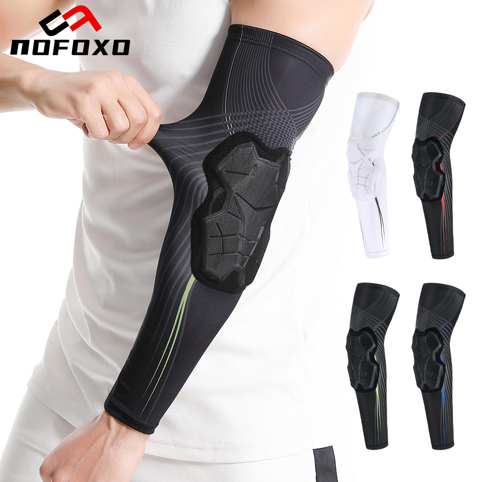 Tennis Elbow Brace - NOFOXO 1 ชิ้น ปลอกแขนพยุงข้อศอก ปลอกแขนรัดกระชับ ป้องกันการลื่น