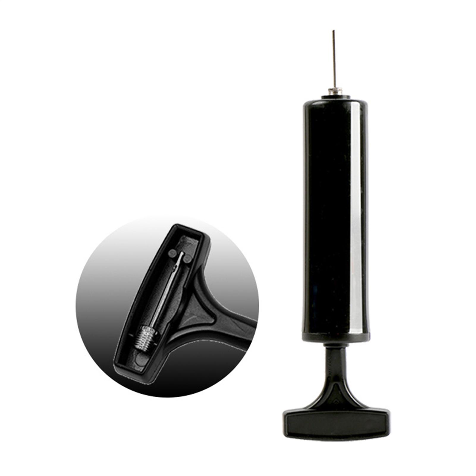 Basketball Pump Needle - ปั๊มลมบาสเก็ตบอล ปั๊มลมแบบมือถือพร้อมเข็ม ปั๊มลมสำหรับลูกบอลกีฬา ปั๊มลมอเนกประสงค์แบบพกพาขนาดกะทัดรัด
