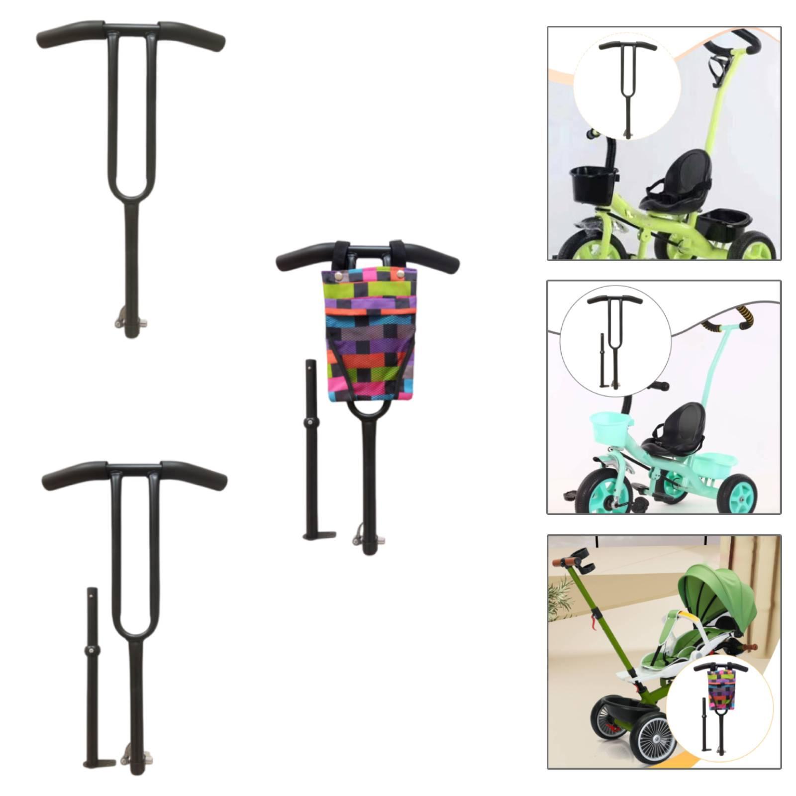 Balance Bike Kids - รถสามล้อเด็กเหล็กแข็งแรง ทนทาน พร้อมที่จับด้านหลัง บาร์บังคับเลี้ยวแบบสบาย ด้ามจับคู่ สำหรับจักรยานทรงตัวเด็ก