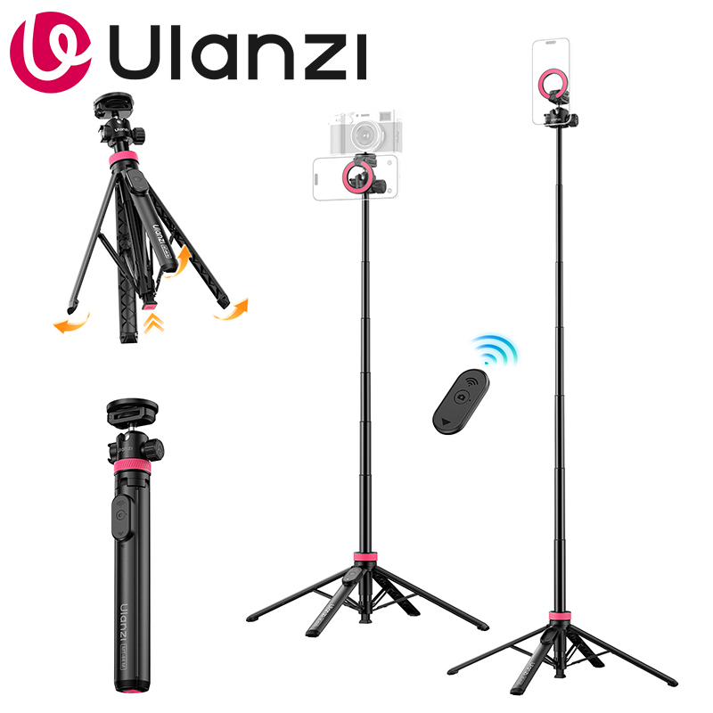 Lacrosse Stick Head - Ulanzi MT-44 M ไม้เซลฟี่พร้อมขาตั้งกล้อง 2-in-1 แบบแม่เหล็กและขนาด