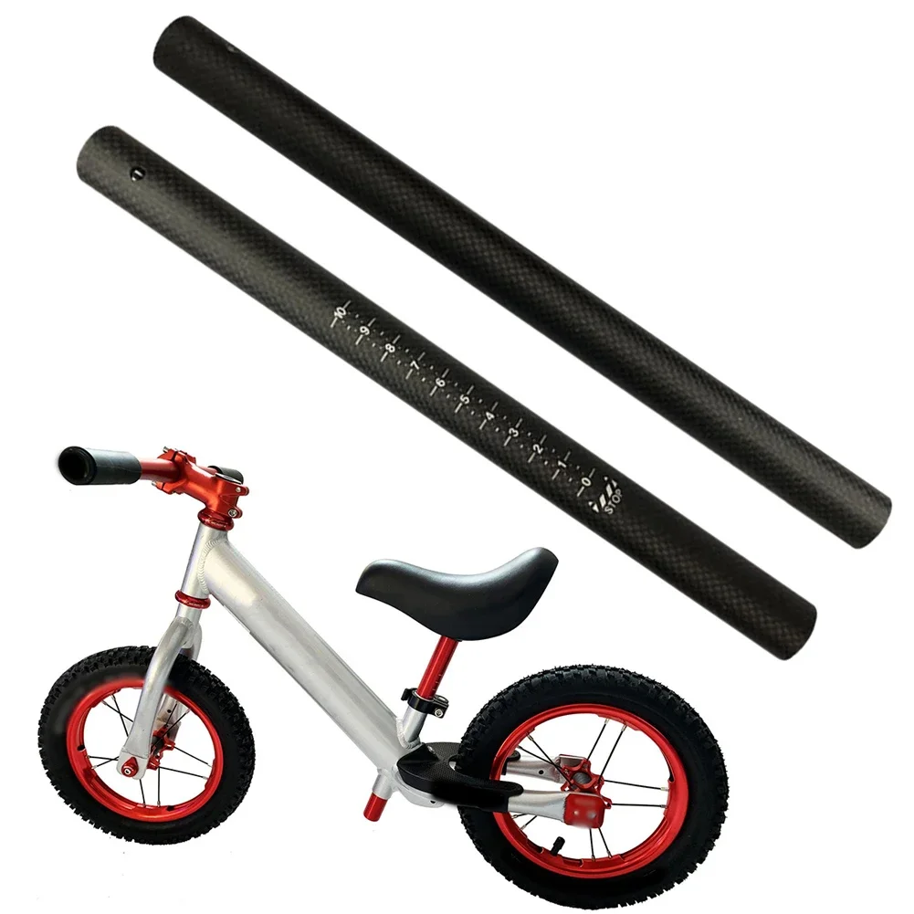 Balance Bike Kids - 1x จักรยานที่นั่งโพสต์ Seatpost Tube การออกแบบตามหลักสรีรศาสตร์คาร์บอนจักรยาน Seatpost