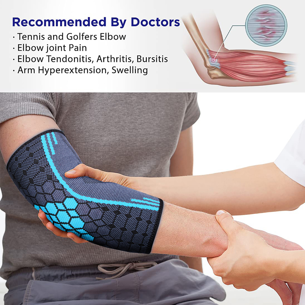 ปลอกแขนรัดข้อศอก 1 ชิ้น สำหรับ - Tennis Elbow Brace บทวิจารณ์และราคา