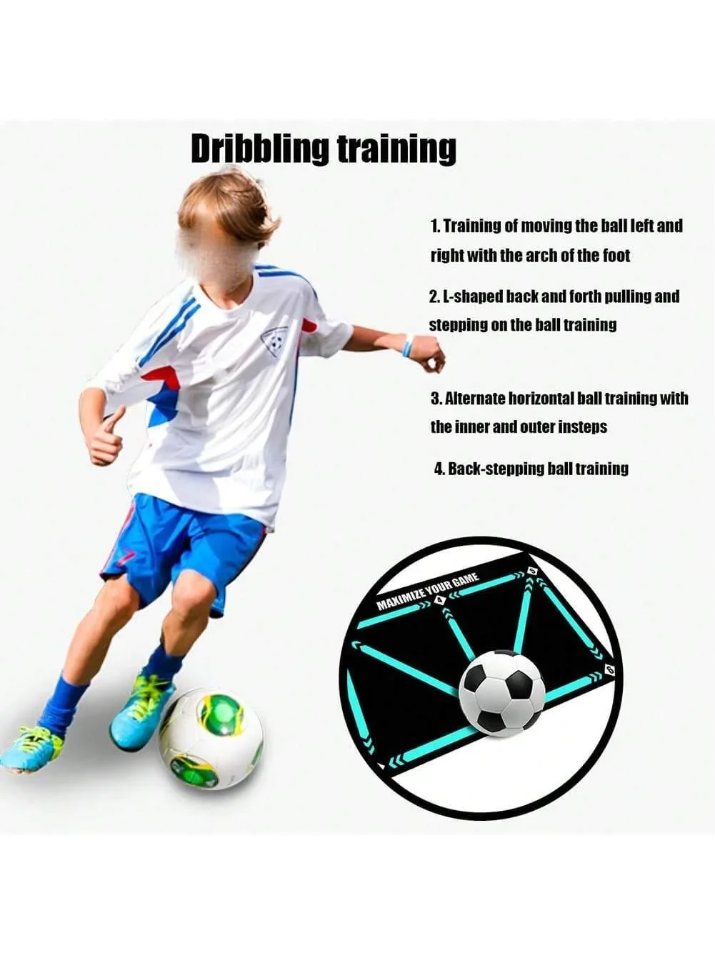 แผ่นฝึกการควบคุมลูกฟุตบอล |    - Spike Ball Game บทวิจารณ์และราคา