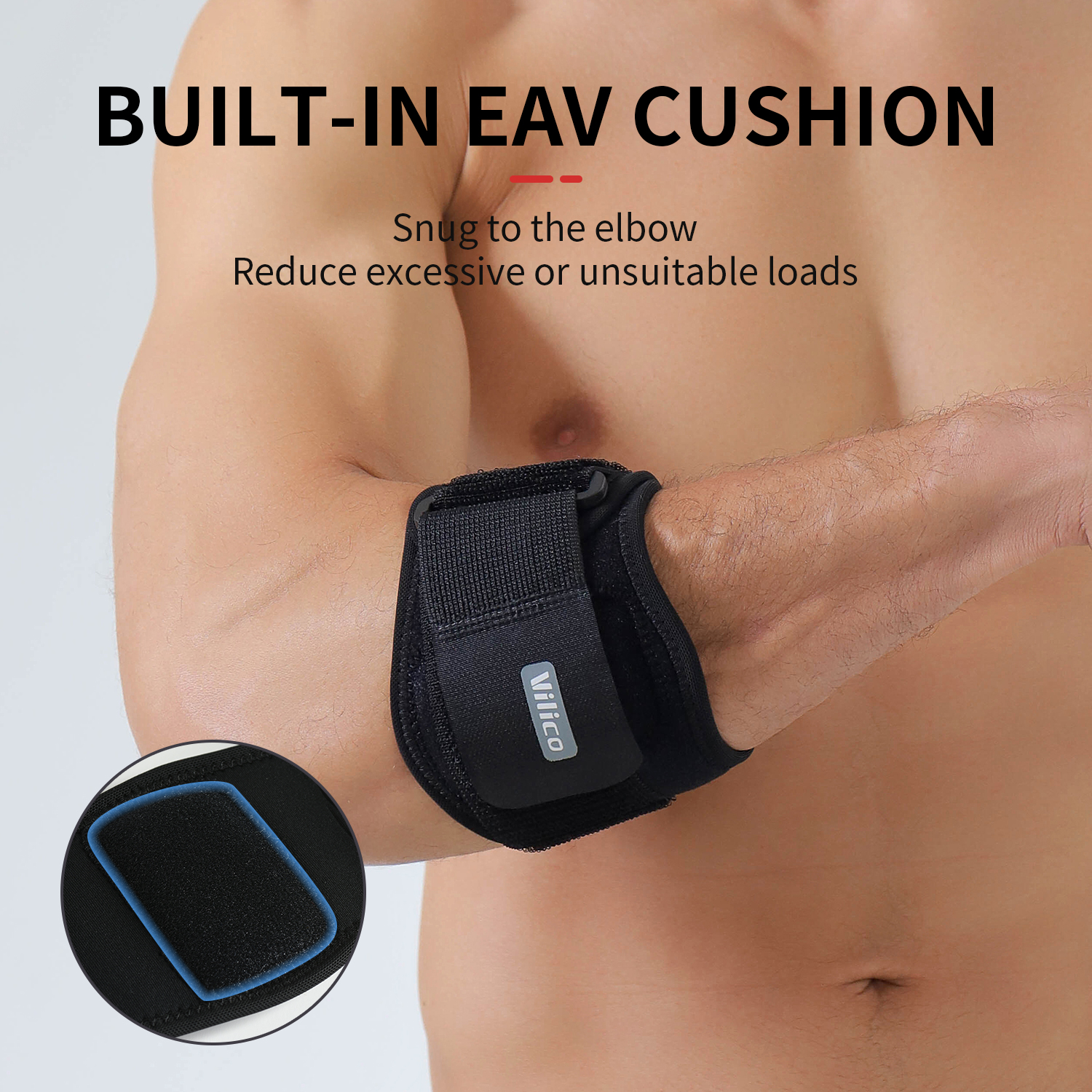 1PCS Adjustbale เทนนิสข้อศอกสน - Tennis Elbow Brace บทวิจารณ์และราคา