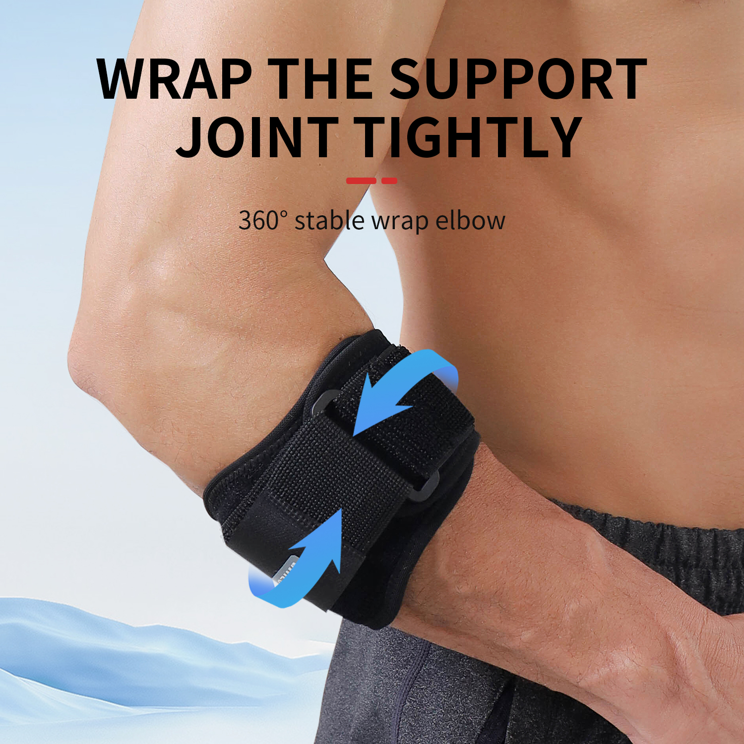1PCS Adjustbale เทนนิสข้อศอกสน - Tennis Elbow Brace บทวิจารณ์และราคา