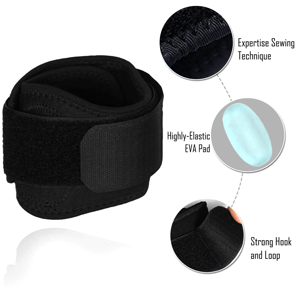 1 ชิ้นปรับสายรัดข้อศอกการบีบอั - Tennis Elbow Brace บทวิจารณ์และราคา