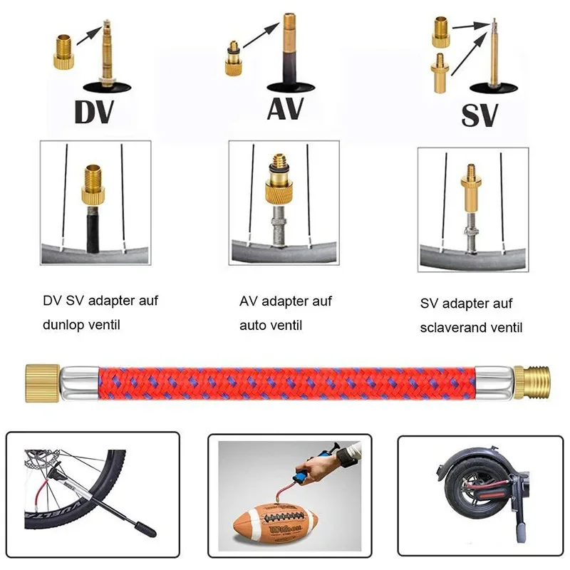 21/30 ชิ้นจักรยานยาง Inflator  - Basketball Pump Needle บทวิจารณ์และราคา