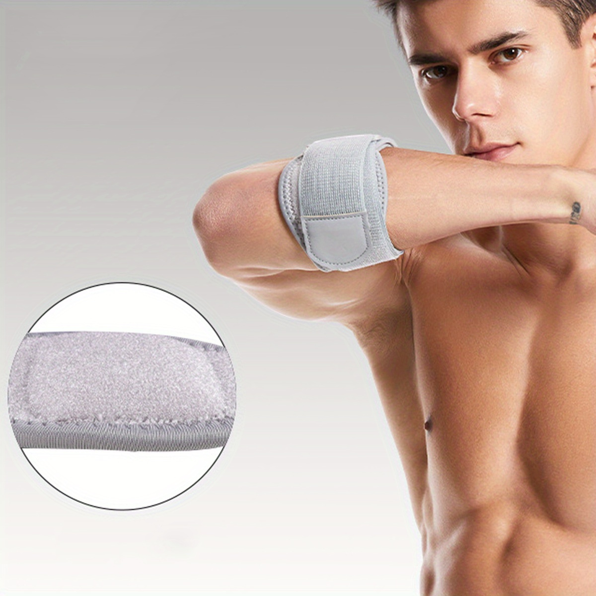อุปกรณ์พยุงข้อศอกแบบระบายอากาศ - Tennis Elbow Brace บทวิจารณ์และราคา