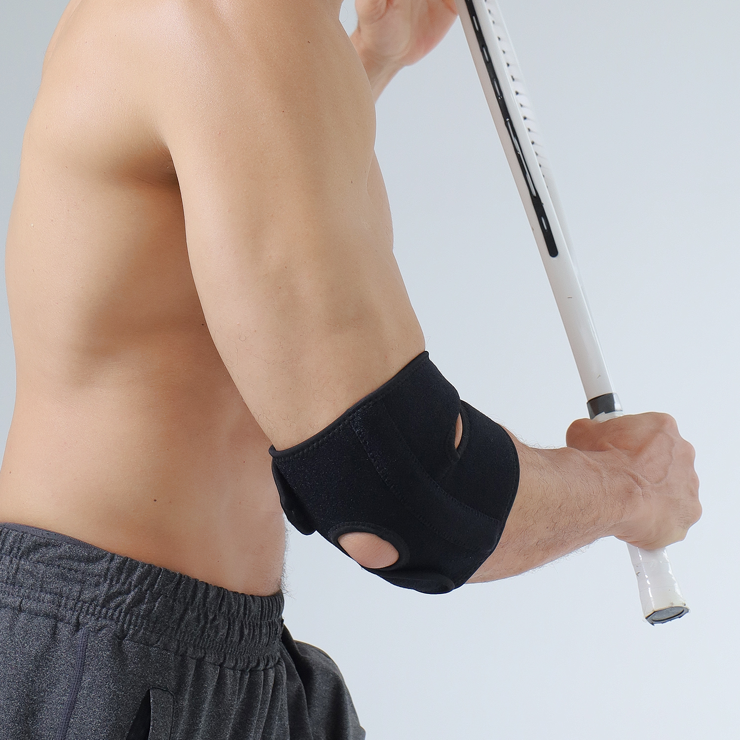 1/2 ชิ้นอุปกรณ์พยุงข้อศอกแบบปร - Tennis Elbow Brace บทวิจารณ์และราคา