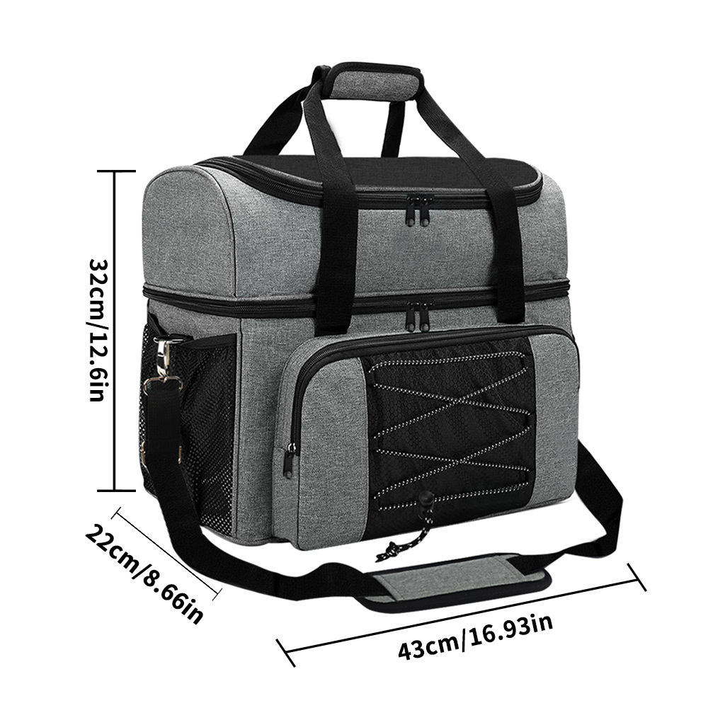 กระเป๋าโบว์ลิ่งไนลอนแบบมีล้อ   - Sports Equipment Bag With Wheels บทวิจารณ์และราคา