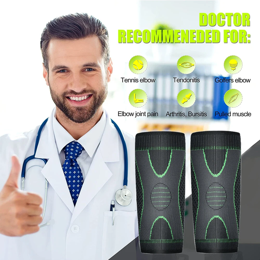1ชิ้นปลอกพยุงข้อศอกสำหรับเอ็นก - Tennis Elbow Brace บทวิจารณ์และราคา