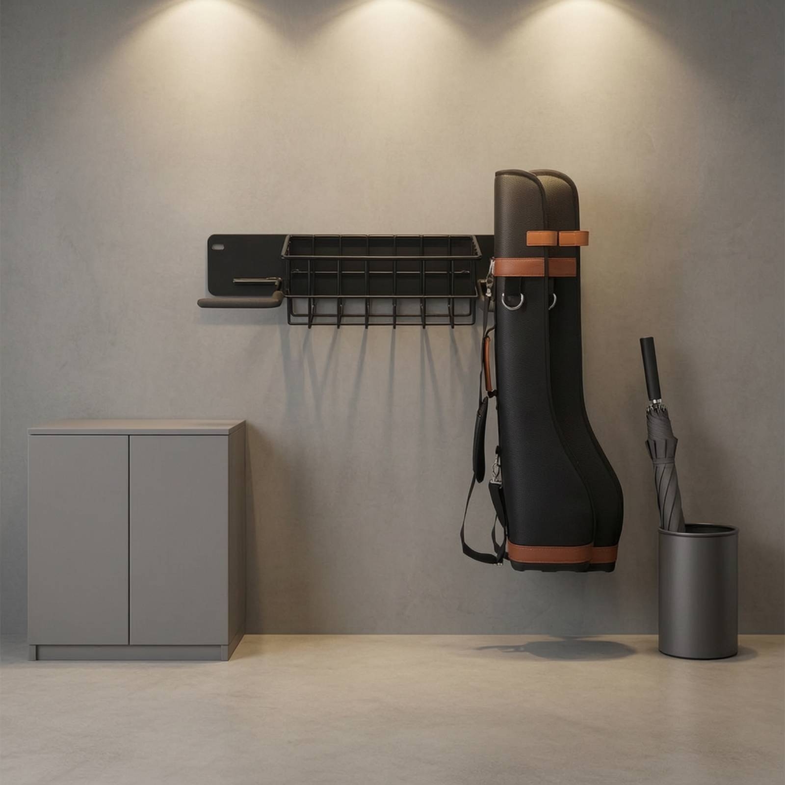 ชั้นวางอุปกรณ์กอล์ฟแบบติดผนังพ - Sports Equipment Rack บทวิจารณ์และราคา