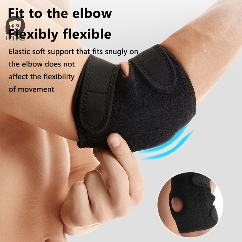 1 ชิ้น ● ★ ☆ ปลอกรัดข้อศอกปรับ - Tennis Elbow Brace บทวิจารณ์และราคา