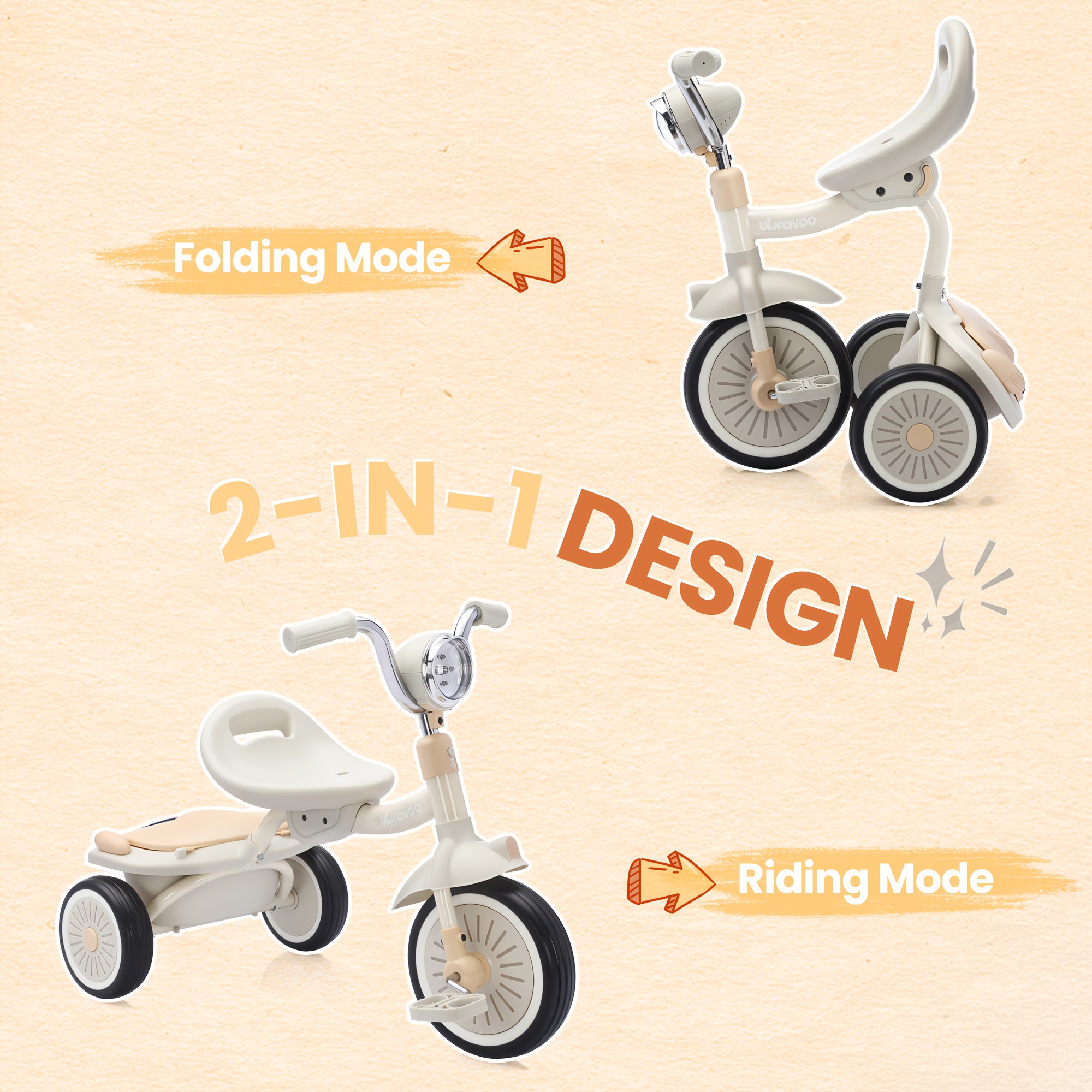 รถสามล้อเด็ก 4-in-1 – จักรยานเ - Balance Bike Kids บทวิจารณ์และราคา