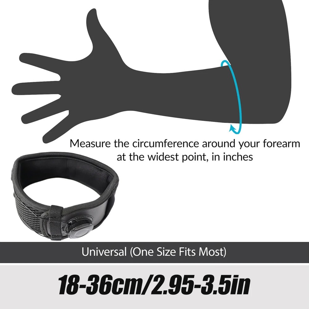 สายรัดข้อศอกแบบปรับได้ 1 ชิ้น  - Tennis Elbow Brace บทวิจารณ์และราคา