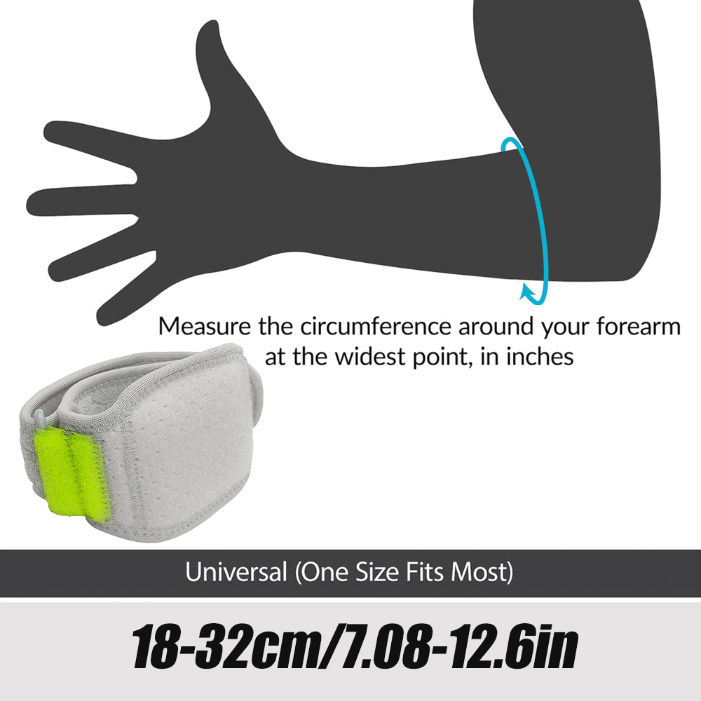 อุปกรณ์พยุงข้อศอกเทนนิส 1 ชิ้น - Tennis Elbow Brace บทวิจารณ์และราคา