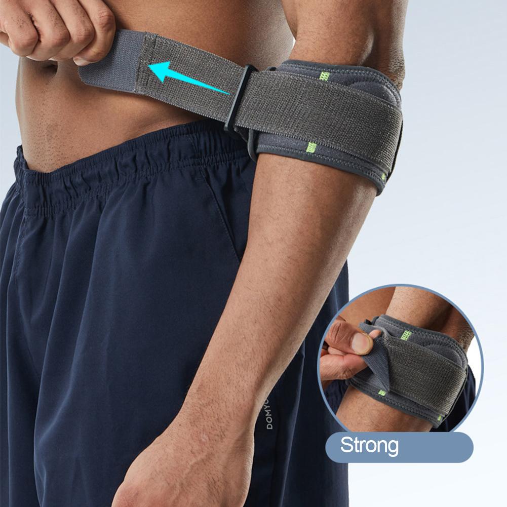 เทนนิสแบดมินตันลูกกอล์ฟสายรัดข - Tennis Elbow Brace บทวิจารณ์และราคา